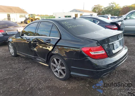 2014 Mercedes-Benz C 300 Sport 4Matic from USA, damaged, VIN WDDGF8AB6EA948275